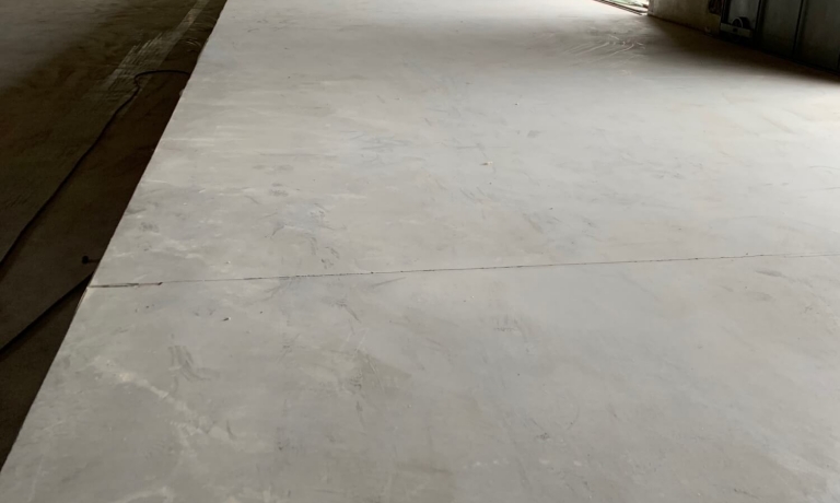 Béton à l'avance
