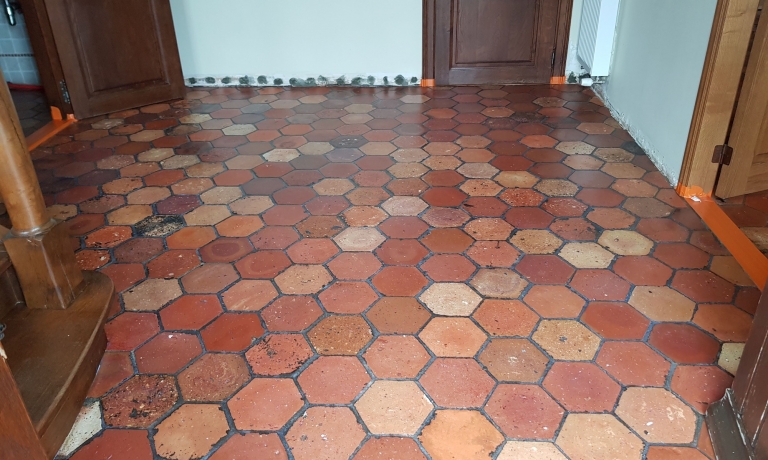 Terre cuite après rénovation