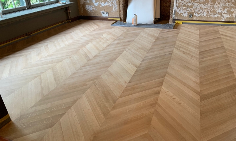 Parket na renovatiebehandeling