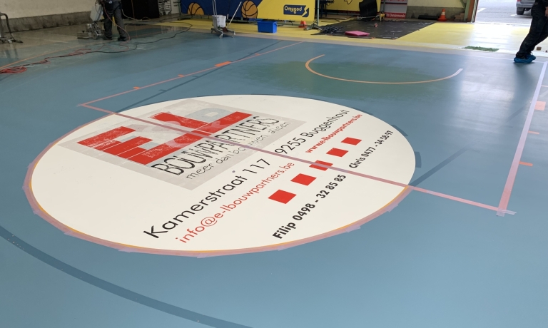 Seau de basket pour la rénovation de la couleur du PU