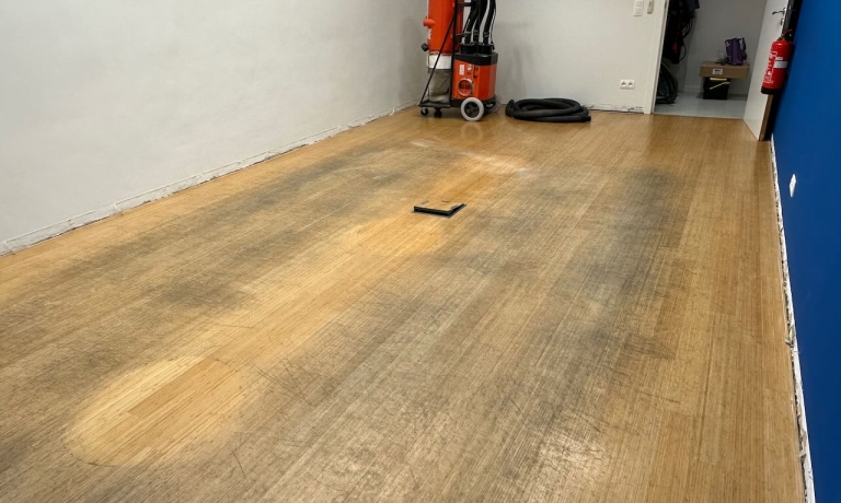 Parket voor renovatie