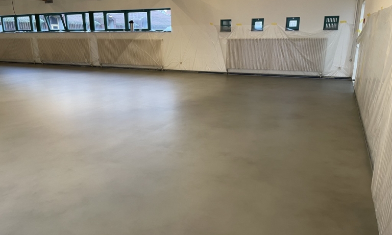 Linoleum tijdens renovatie