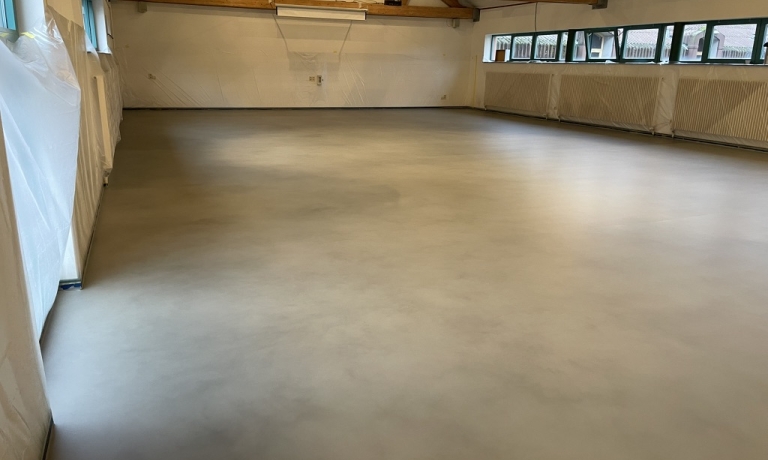 Linoléum après rénovation