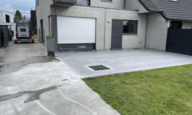 Gerenoveerde polybeton