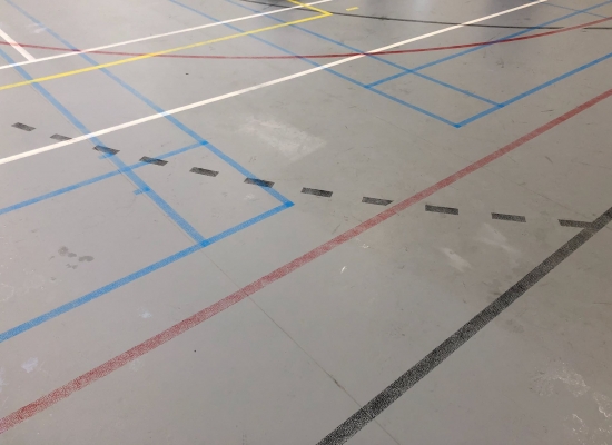Plancher sportif à rénover