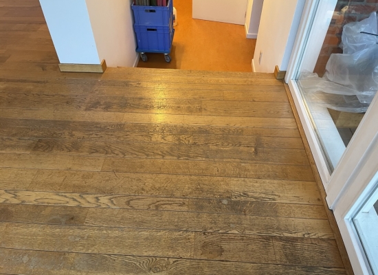 Parket voor renovatie