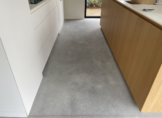 Le polybéton après la rénovation