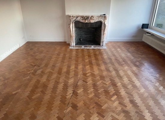 Parket voor renovatie